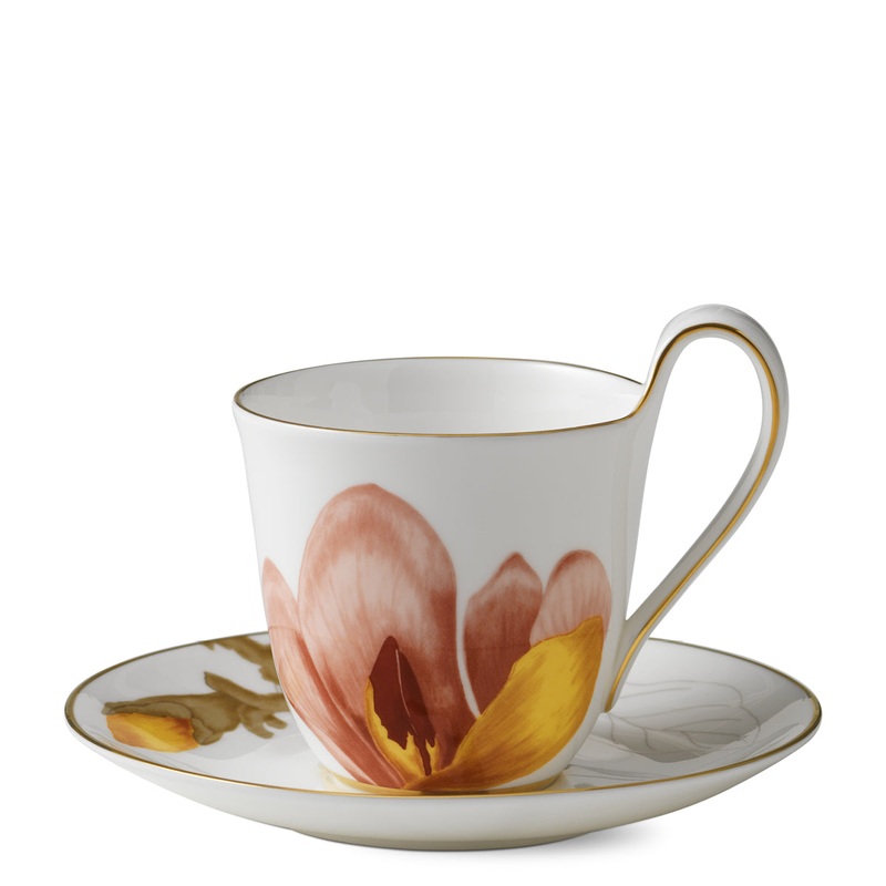 Flora Cup & Saucer, 9 oz. – Magnolia