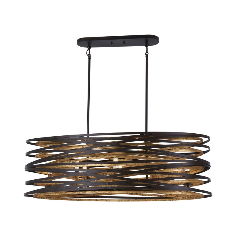 Vortic Flow Linear Pendant Light