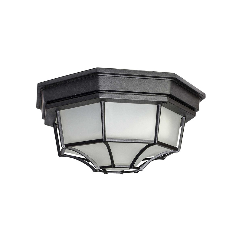 Crown Hill Outdoor Flush Mount Ceiling Light