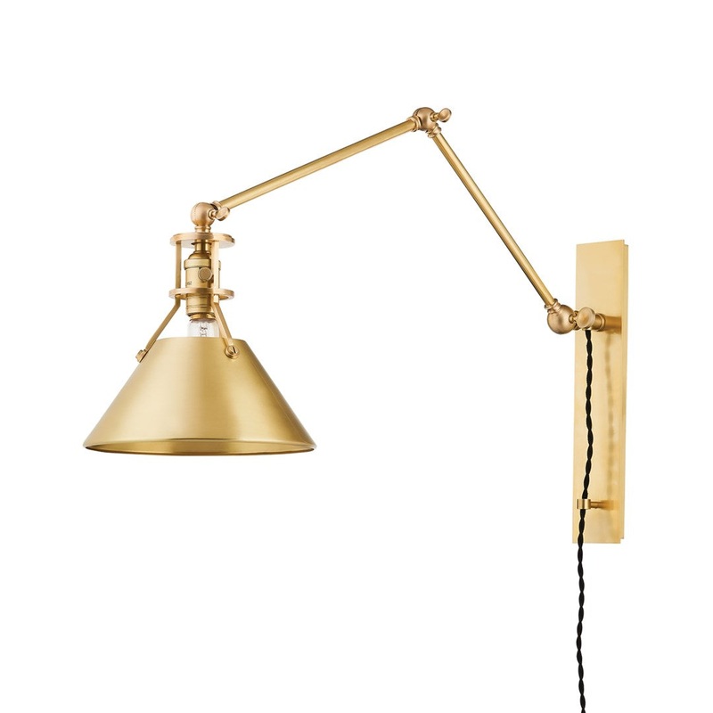 METAL NO.2 Plug-In Wall Sconce by Mark D. Sikes