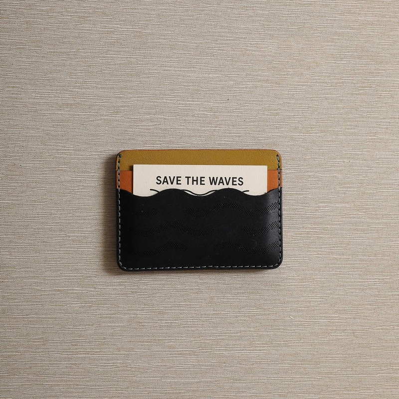 Save the waves half wallet