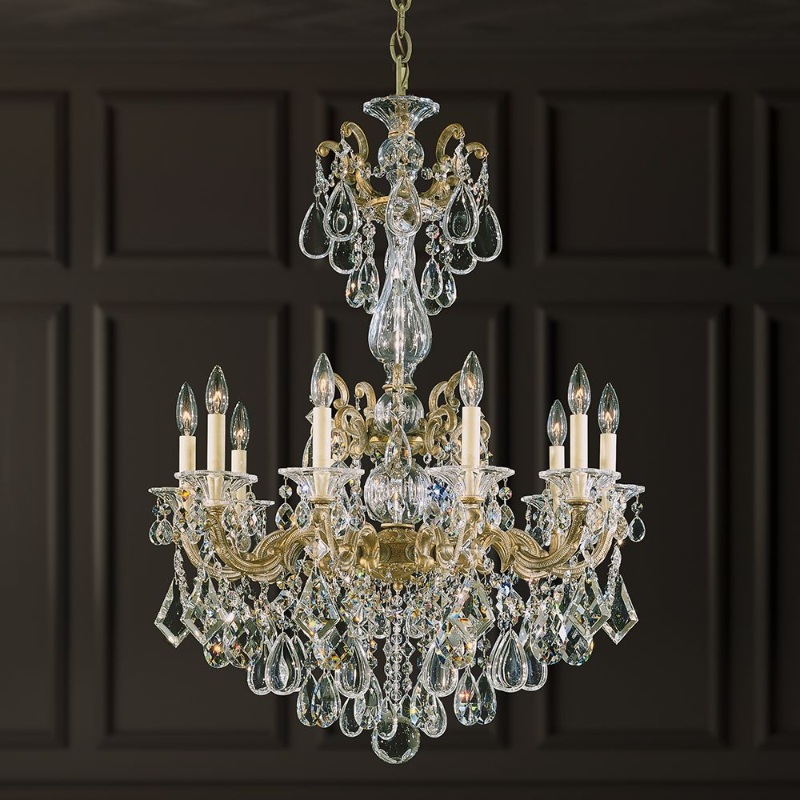 Schonbek 5008 La Scala 10-lt 28″ Chandelier