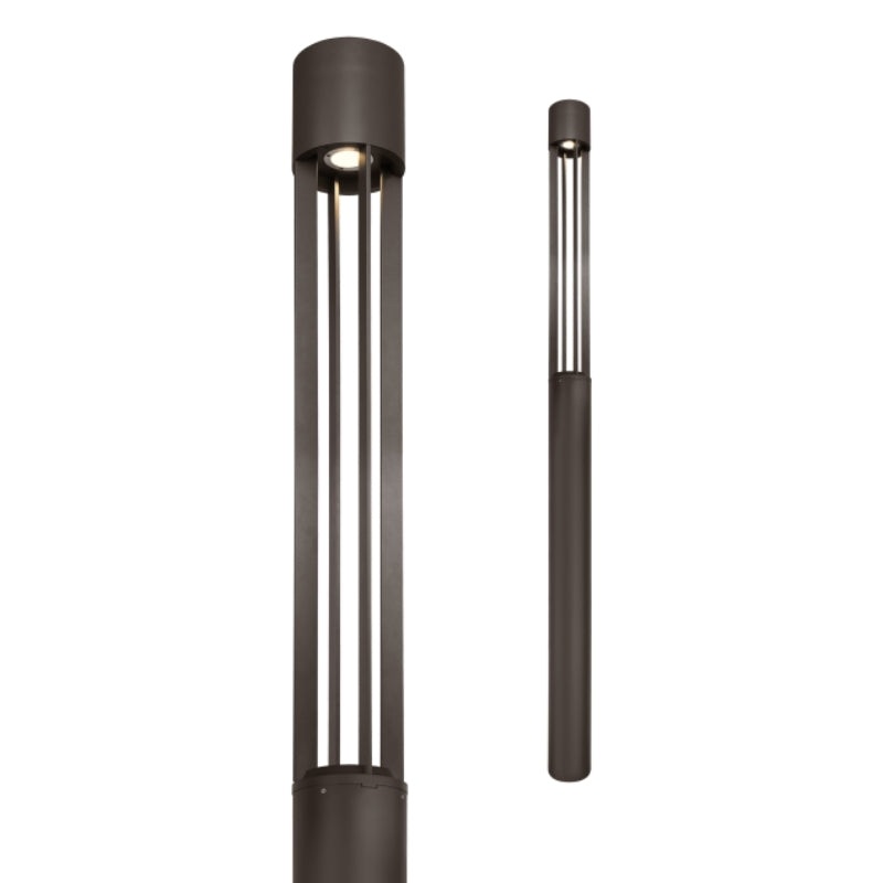 Visual Comfort 700OCTUR Turbo 28W 150″ Tall LED Outdoor Light Column, 3000K
