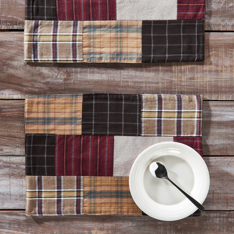 Wyatt Quilted Placemat Set of 2 13×19