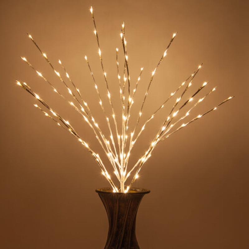 40″  Lighted Branch – White