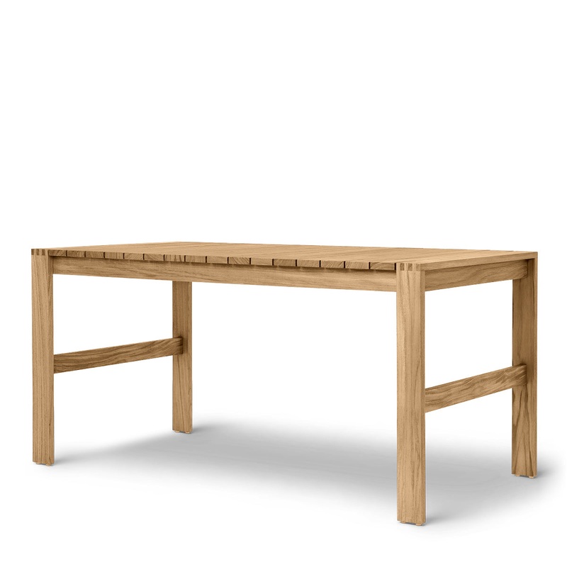 BK15 Indoor/Outdoor Dining Table, Teak Untreated