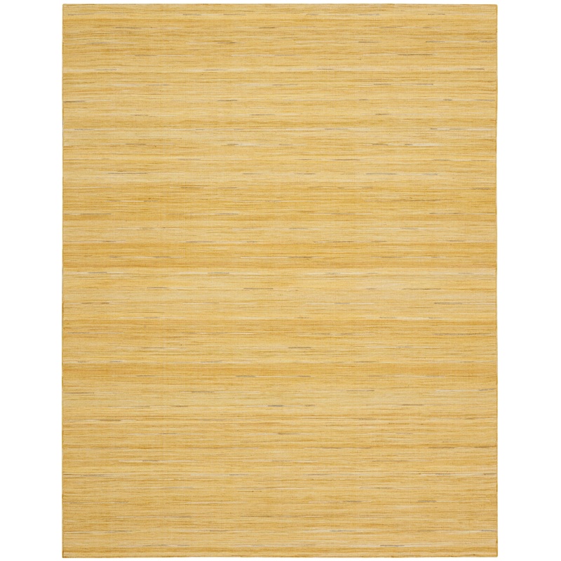 Nourison Interweave 10′ x 14′ Yellow Modern Indoor Rug