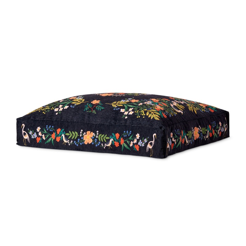 Loloi Floor Pillow | Black / Multi