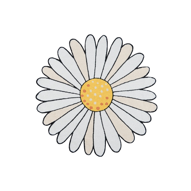Momeni Cucina Floral Hand Hooked Contemporary Round Indoor Area Rug