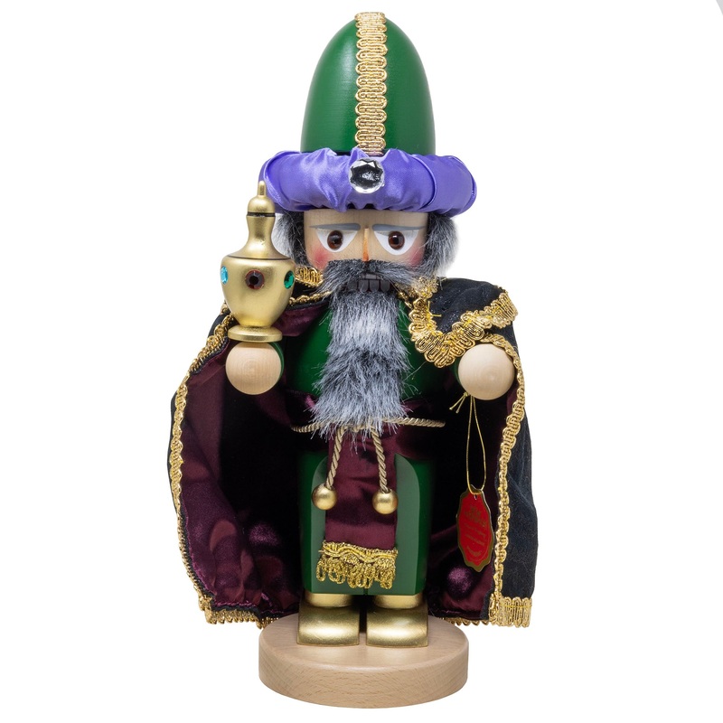 Steinbach Chubby Melchior Handmade Christmas Nutcracker, 11.5″
