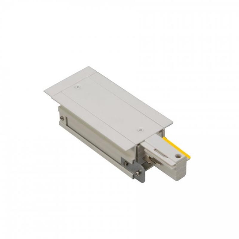 WAC WEDL-RT-5A W System Flanged Recessed Track Current Limiter – Left, 120V
