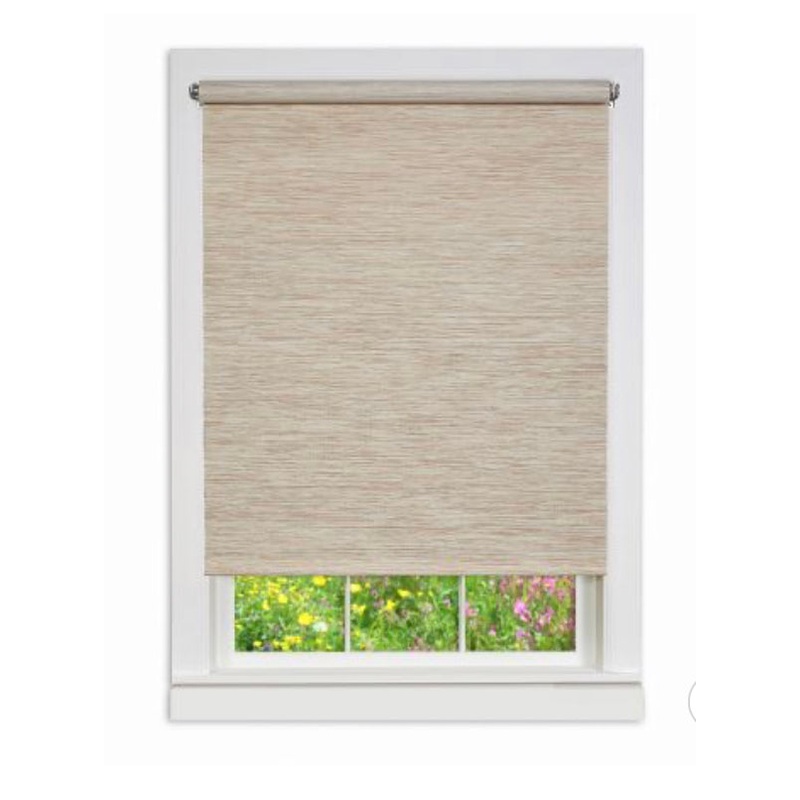 72″x37″ Cords Free Privacy Jute Shade Beige – Achim