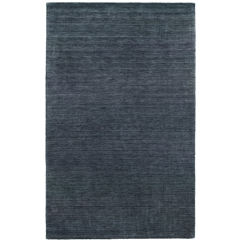 Aniston Navy  Modern & Contemporary Solid Indoor Rug