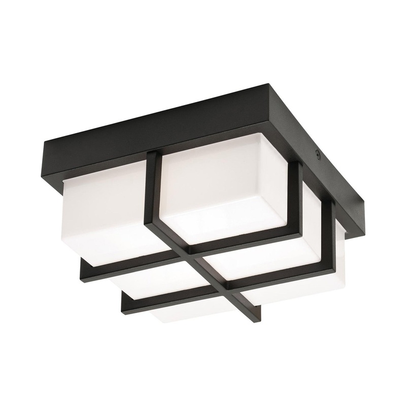 August Outdoor LED Flush Mount Ceiling Light