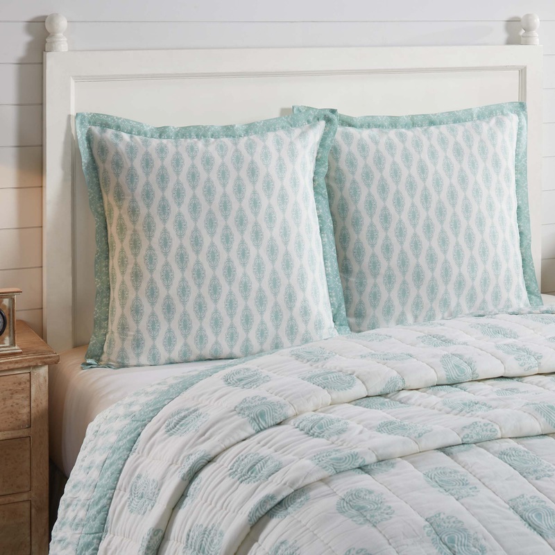 Avani Sea Glass Fabric Euro Sham 26×26