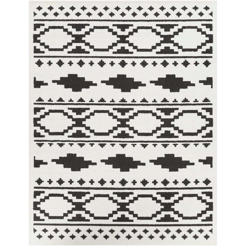 Moroccan Shag 21413 Machine Woven Synthetic Blend Indoor Area Rug by Surya Rugs