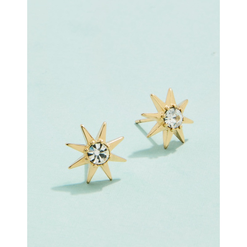 Splash Star Bright Stud Earrings