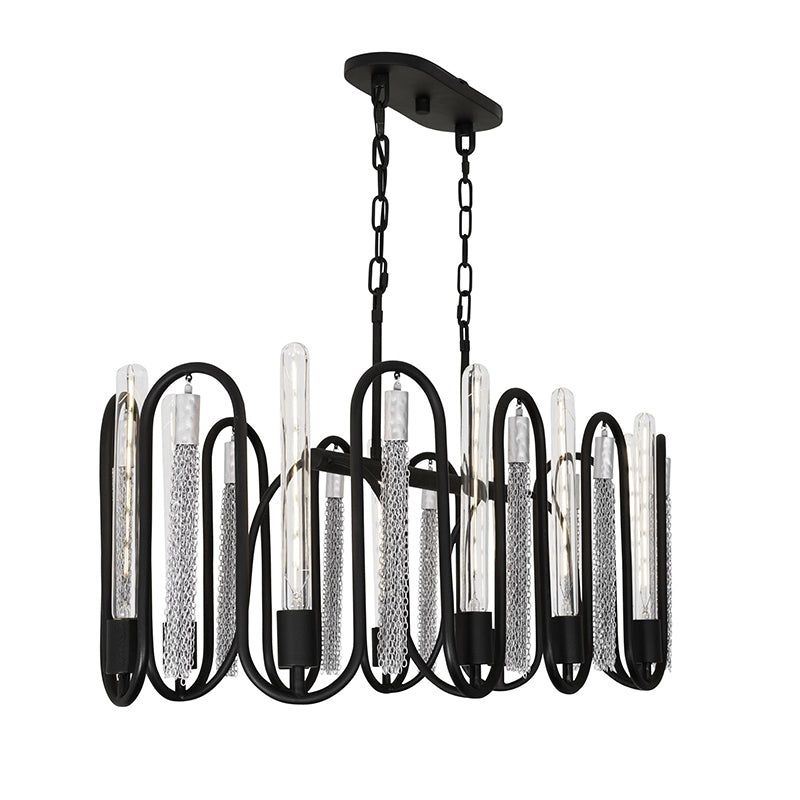 Varaluz 354N10 Darden 10-lt 38″ Kitchen Island Pendant