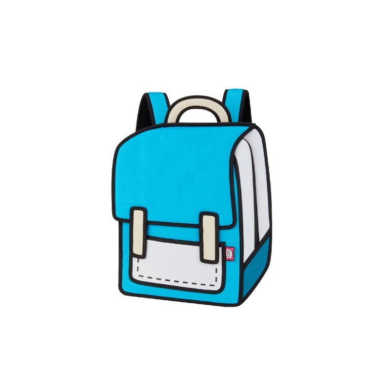 2D Backpack SPACEMAN COLOR ME IN Airy Blue