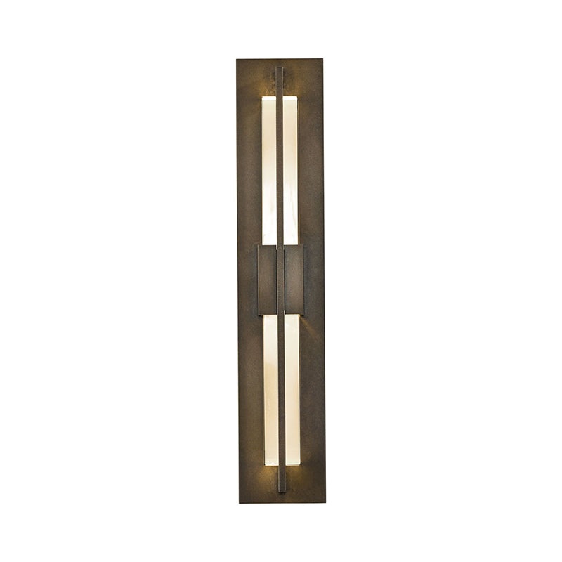 Hubbardton Forge 306415 Double Axis Small 1-lt 24″ Tall LED Outdoor Wall Sconce