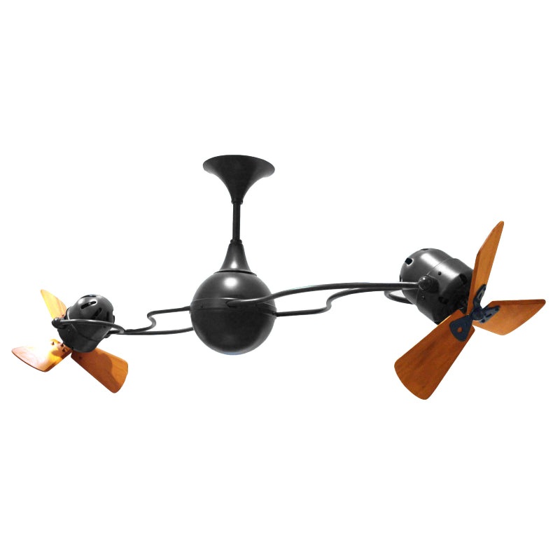 Matthews Fan Italo Ventania 62″ Ceiling Fan with Wood Blades