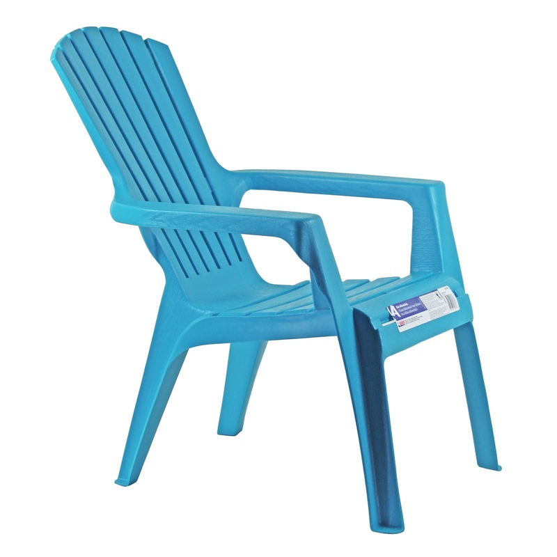 Adams Manufacturing Kid’s Adirondack Stacking Chair, Pool Blue
