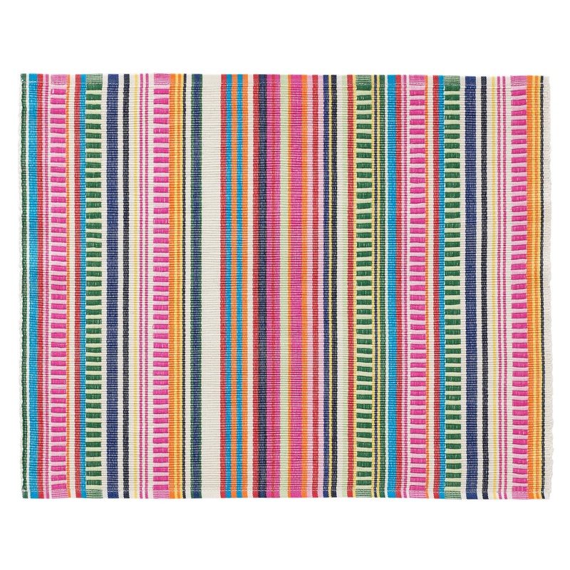 Bright Stripe Placemat Set of 4 | Multi