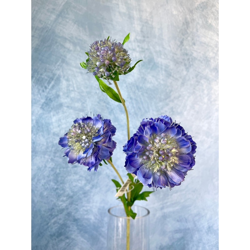 Stowe Real Touch Scabiosa Spray
