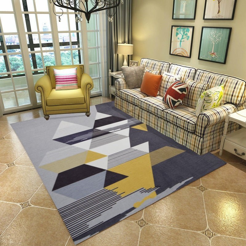 Style Living Room Rug – Modern Geometry