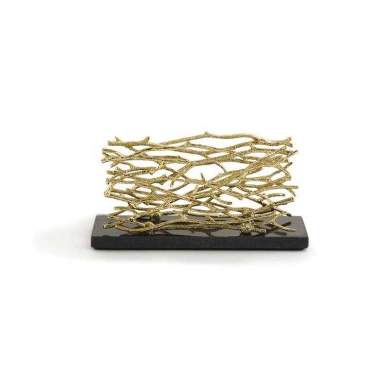 Twig Gold Vertical Napkin Holder