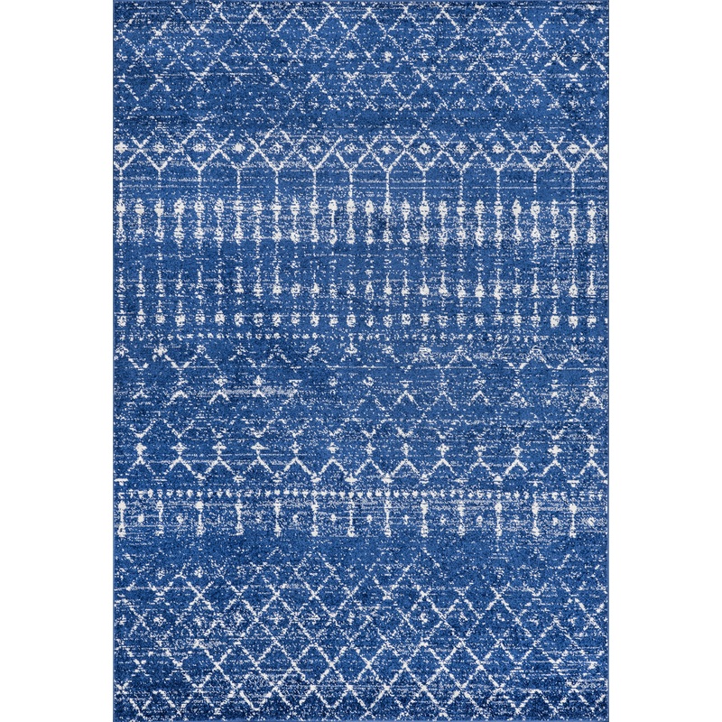 Moroccan Trellis Rug | Blue