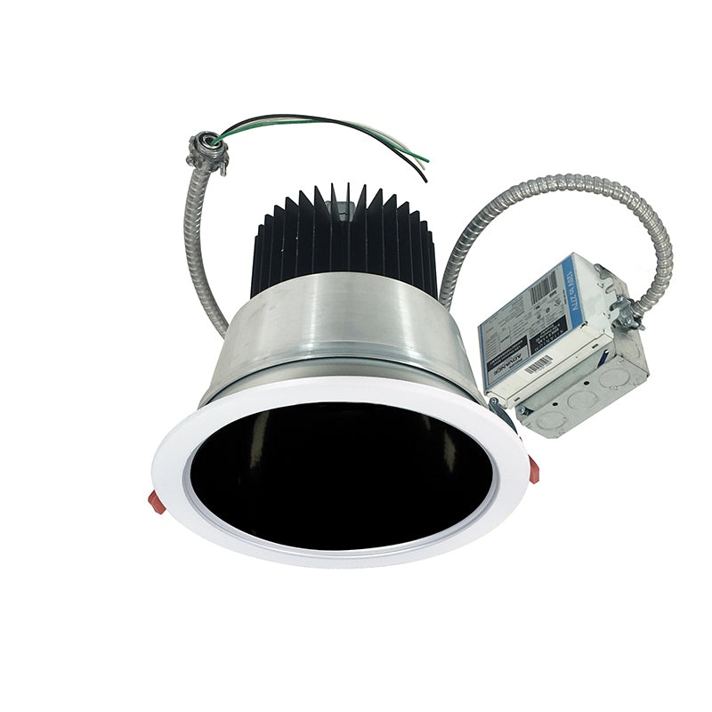 Nora NCR2-8115 8″ LED Sapphire II Retrofit Open Reflector, 18W, White Flanged, 120-277V Input, 0-10V dimming