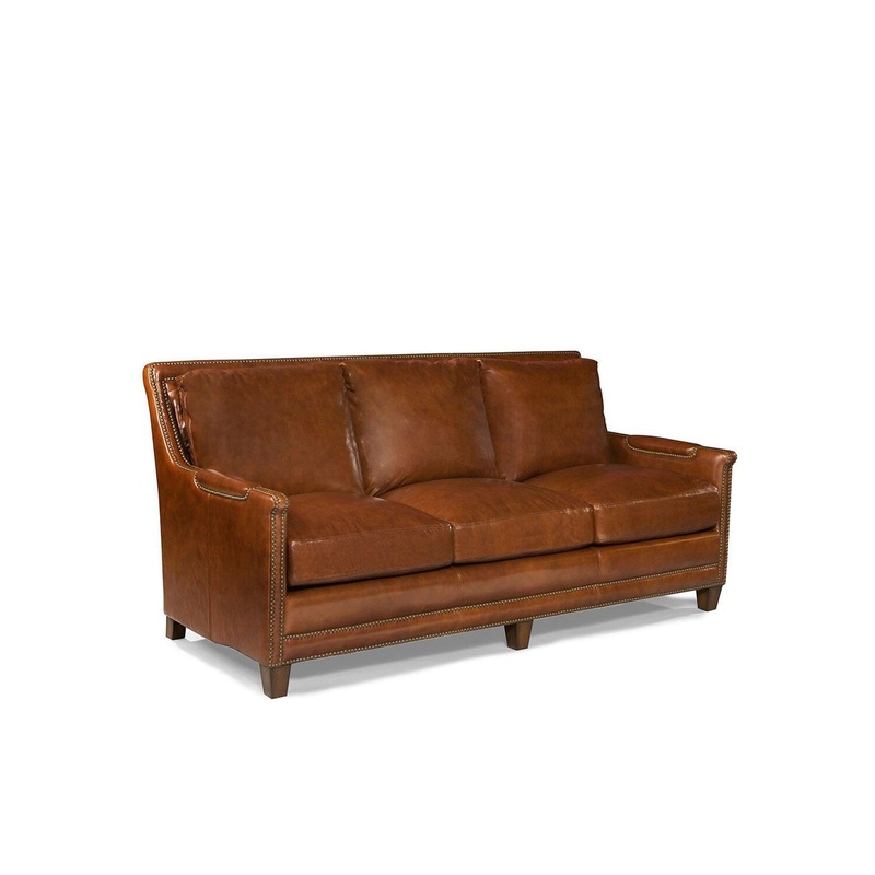Papa Sofa, Leather 85″