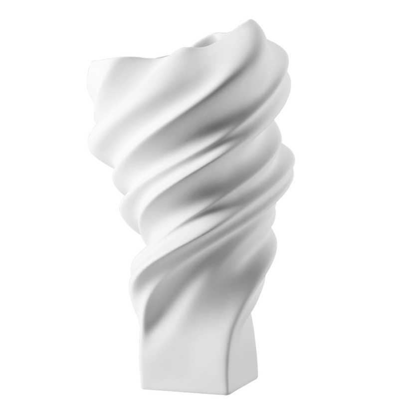 Rosenthal Vase Squall White Gloss 15.75″