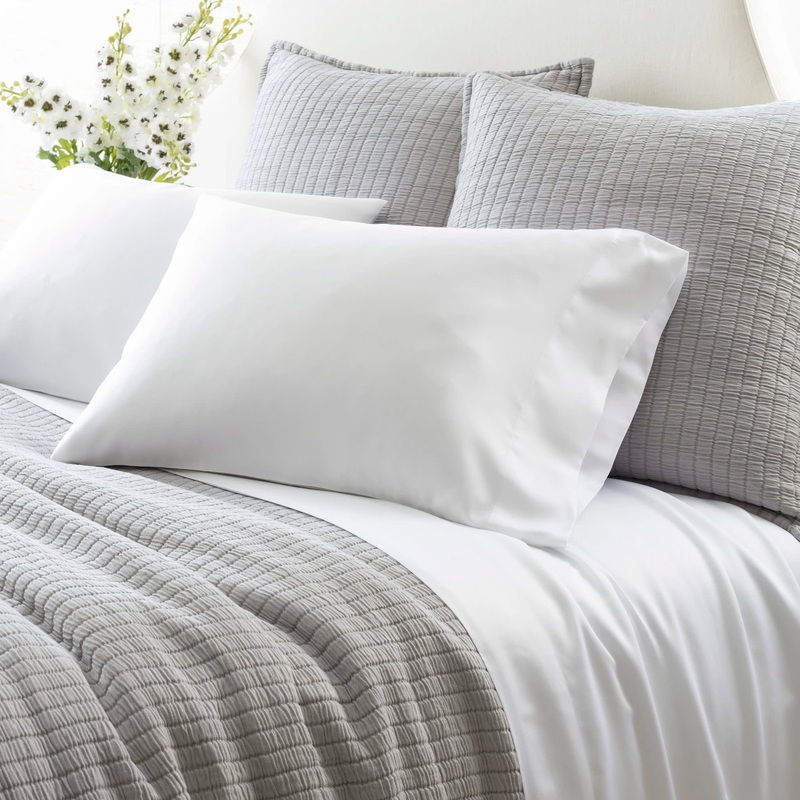 Silken Solid Pillowcases (Pair) | White