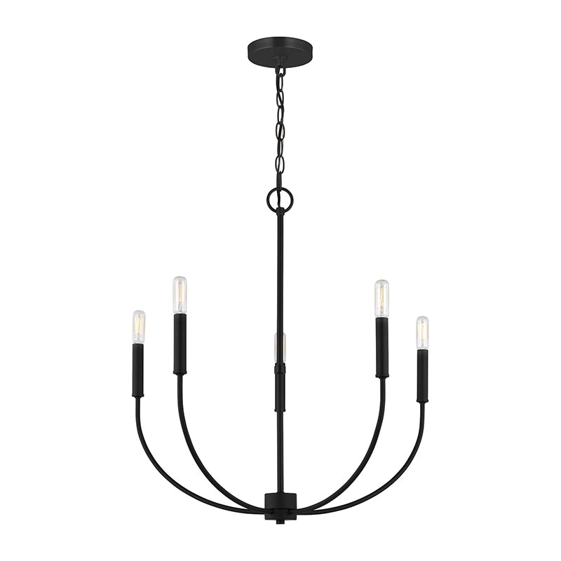Visual Comfort 3167105EN Greenwich 5-lt 24″ LED Chandelier