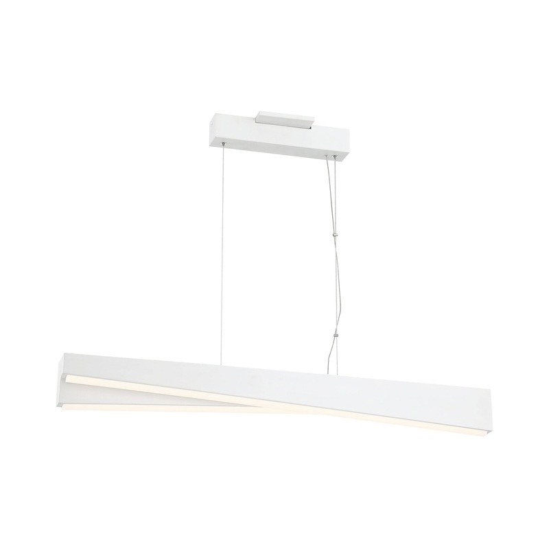 So Inclined LED Linear Pendant Light