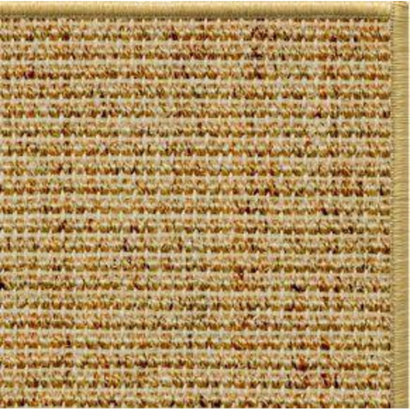 Spice Sisal Rug with Serged Border (Color 10816)
