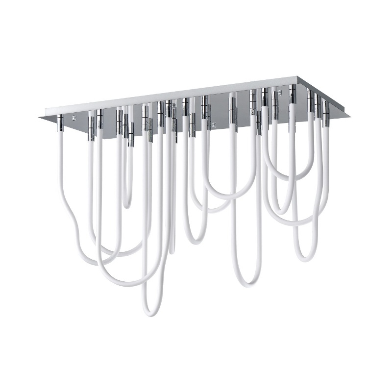 ET2 E24989 Soleil 14-lt 42″ LED Flush Mount