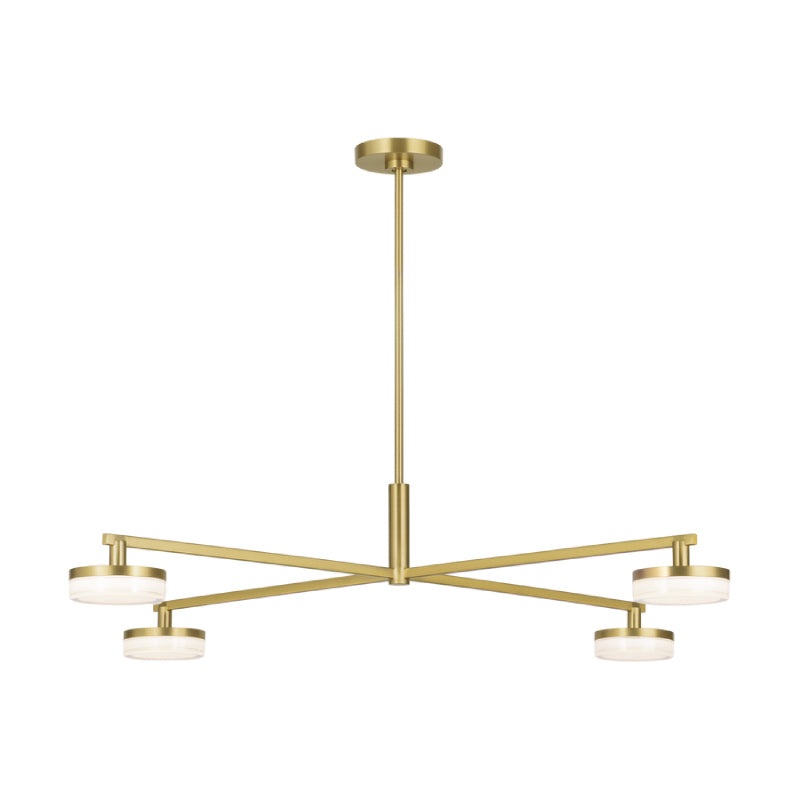 Visual Comfort SLC1084 Khan 4-lt 34″ LED Large Chandelier