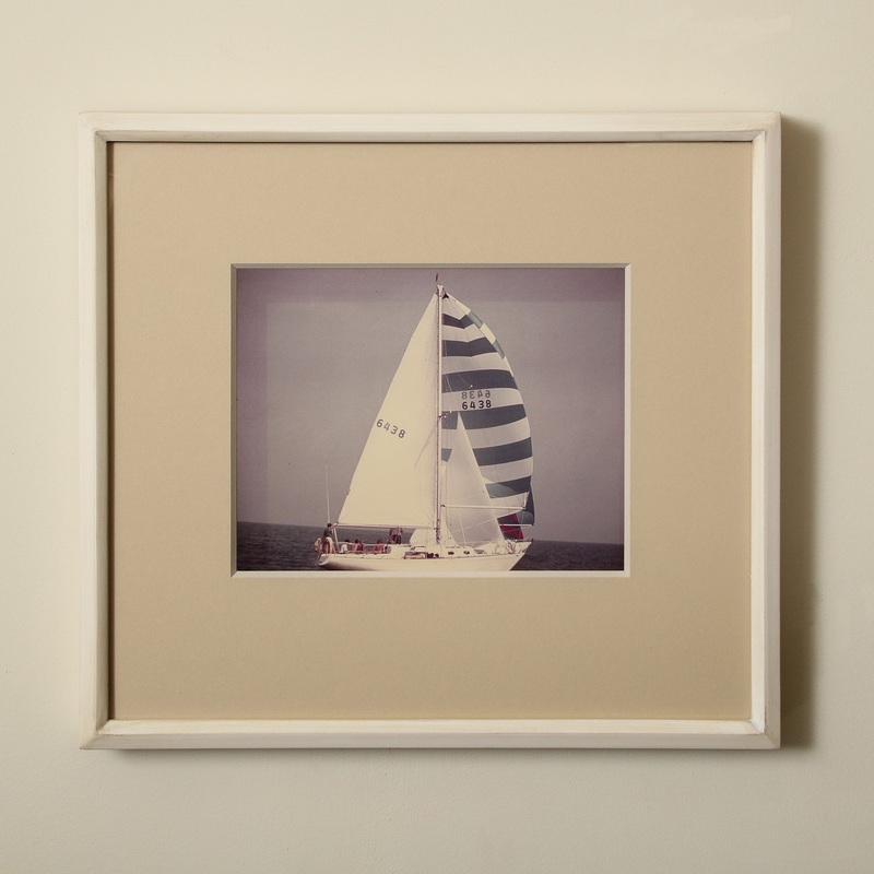 Cruising yacht color photo circa 1970
