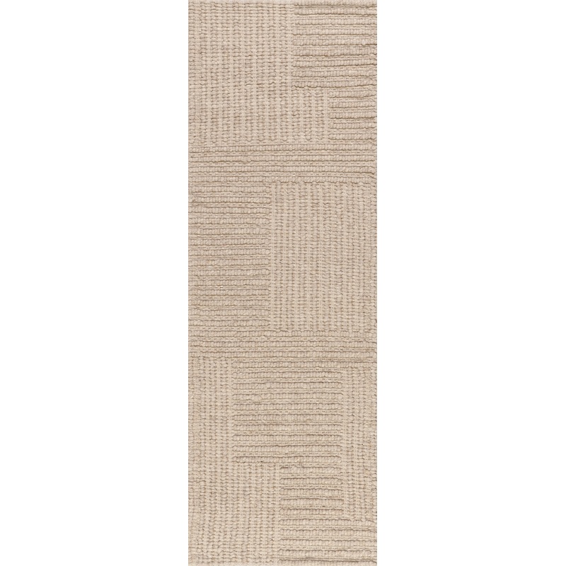 Skye Modern High-Low Rug | Beige