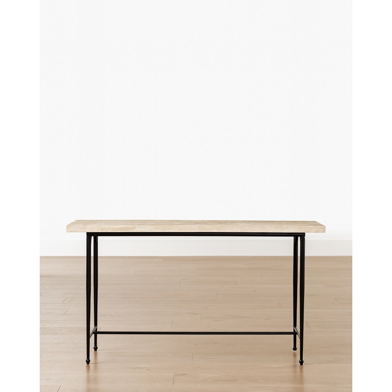 Travertine Console