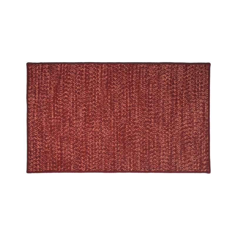 Crestwood Tweed Doormats Autumn Red CR48