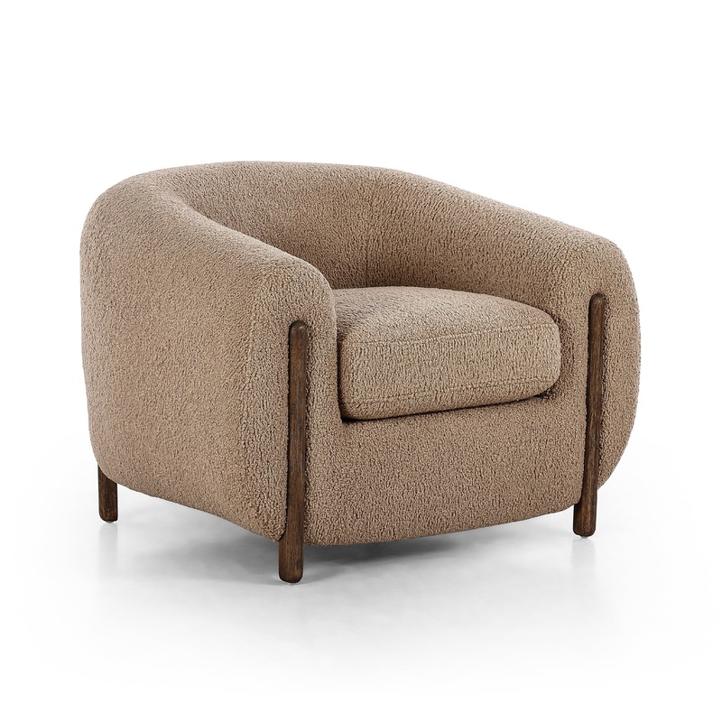 Lyon Chair – Sheepskin Camel