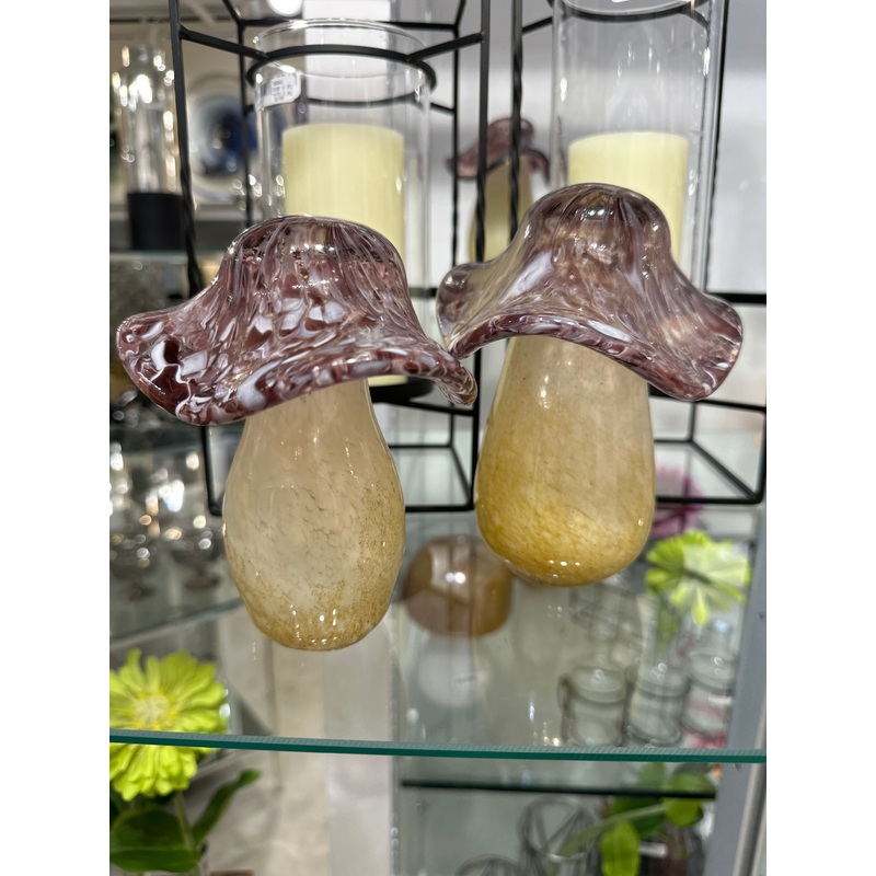 Purple Enchanted Glass Mushroom – 2 sizes
