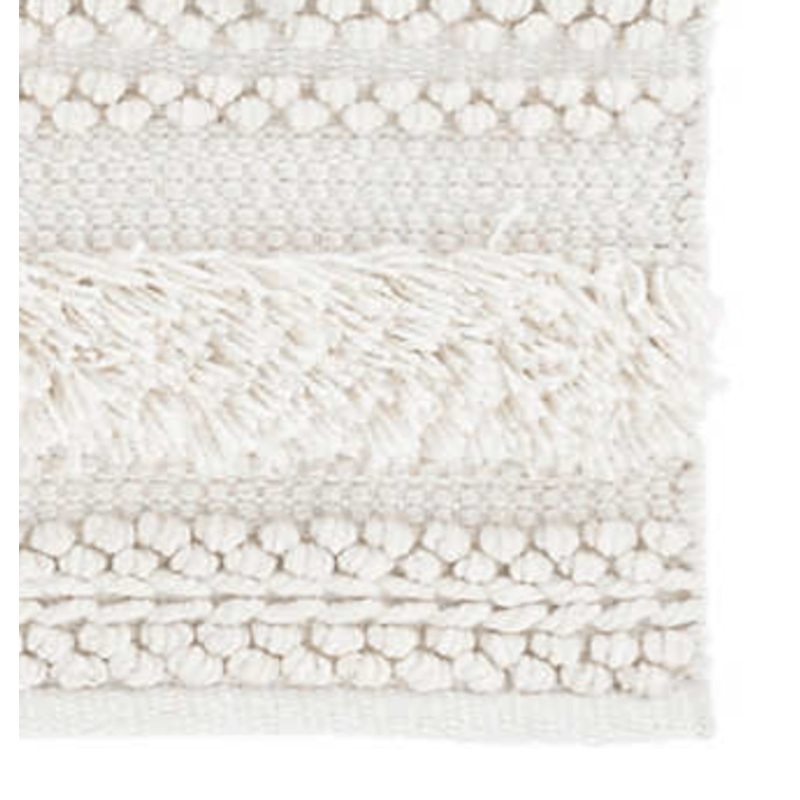 Zhara Rug- Stripe Ivory