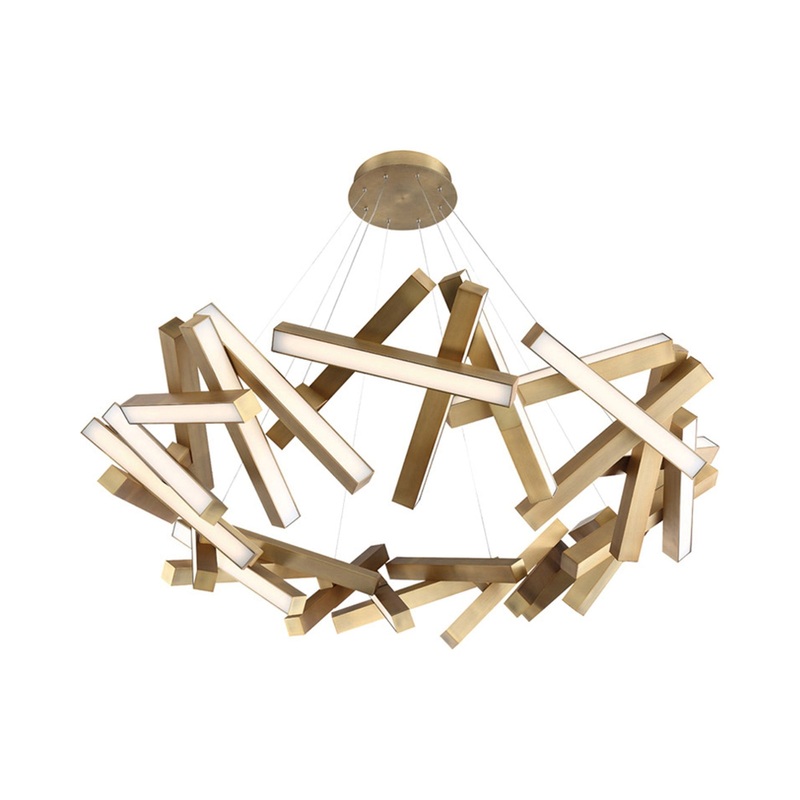 Chaos Round LED Chandelier