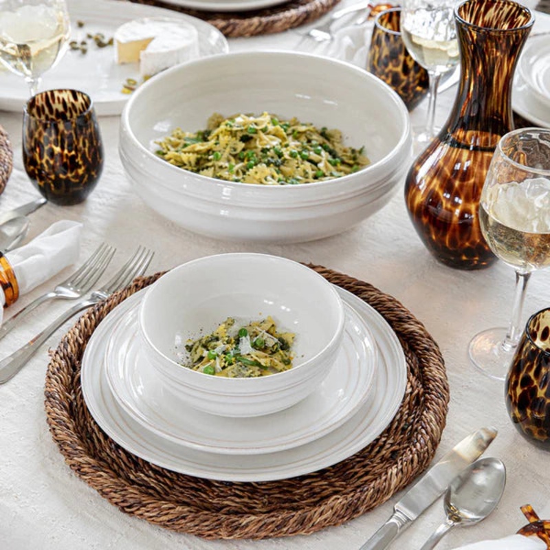 Juliska Bilbao Dessert/Salad Plate – Whitewash