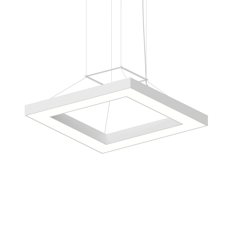 Pi Square LED Suspended Pendant Light